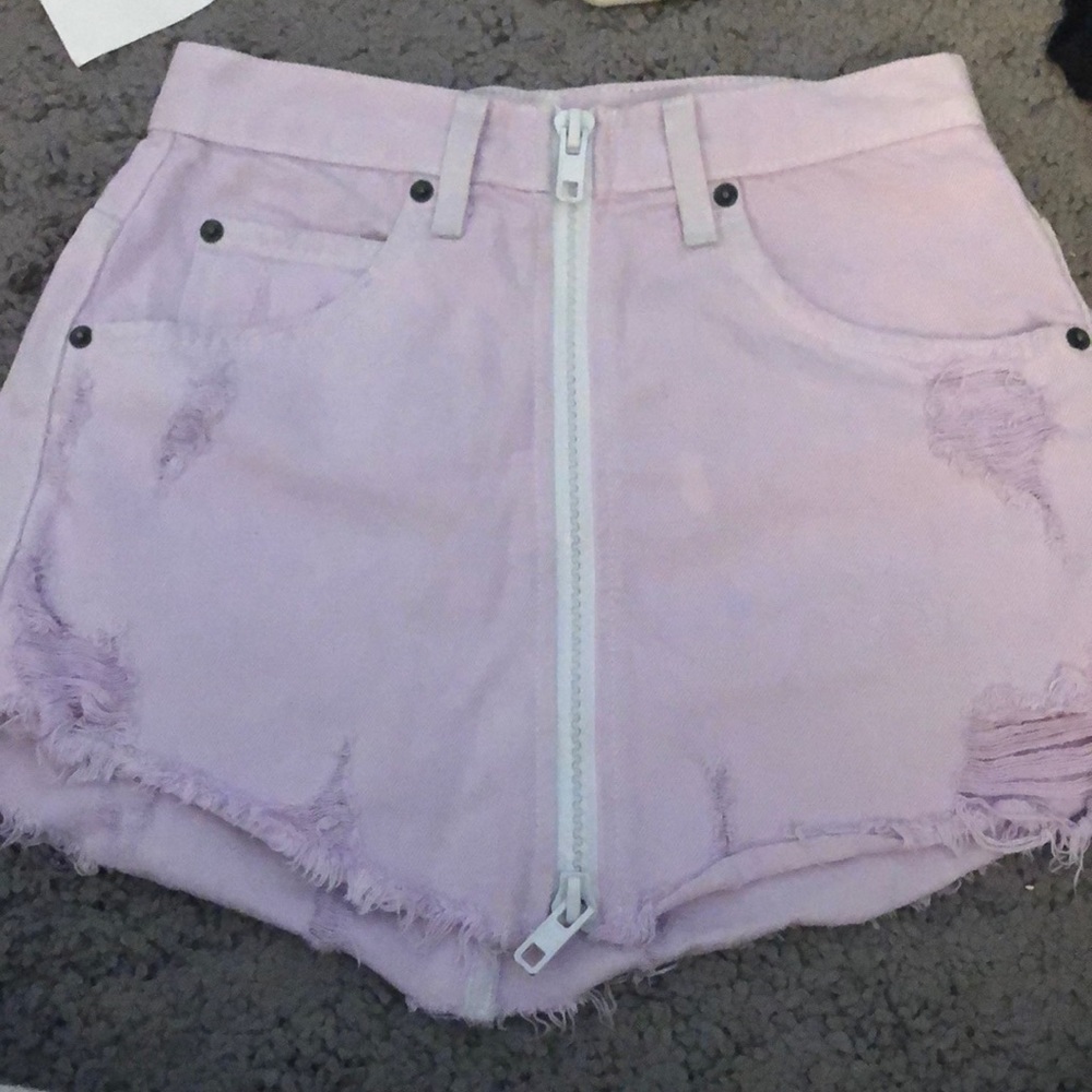 lf purple skirt